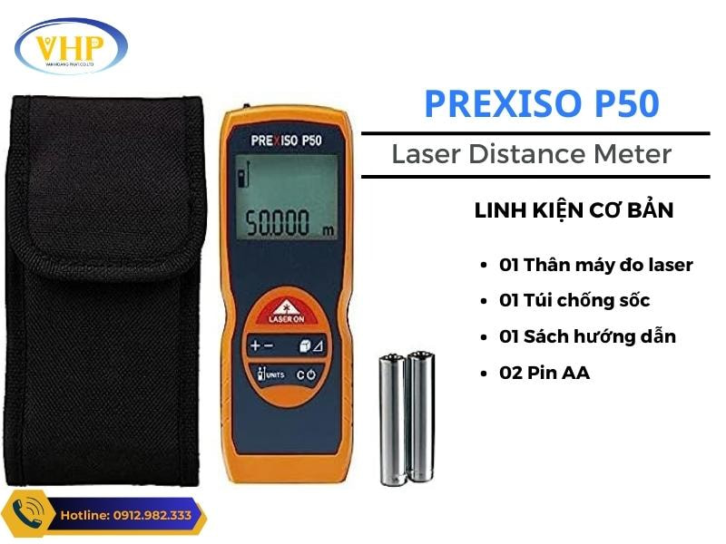 Phụ kiện máy đo laser Prexiso P50