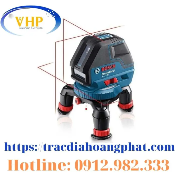 MÁY CÂN BẰNG LASER 3 TIA ĐỎ BOSCH GLL3-50