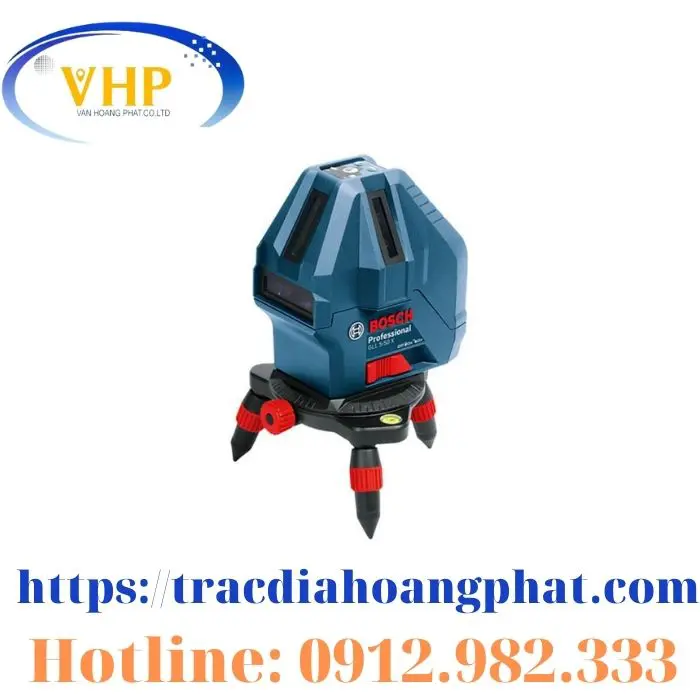 MÁY CÂN BẰNG LASER 5 TIA ĐỎ BOSCH GLL5-50