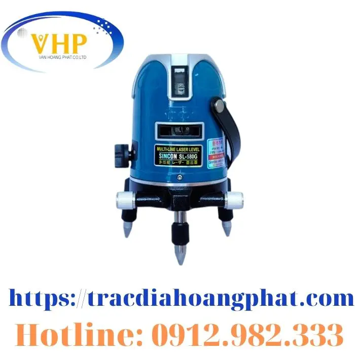 MÁY CÂN BẰNG LASER 5 TIA XANH SINCON SL580G
