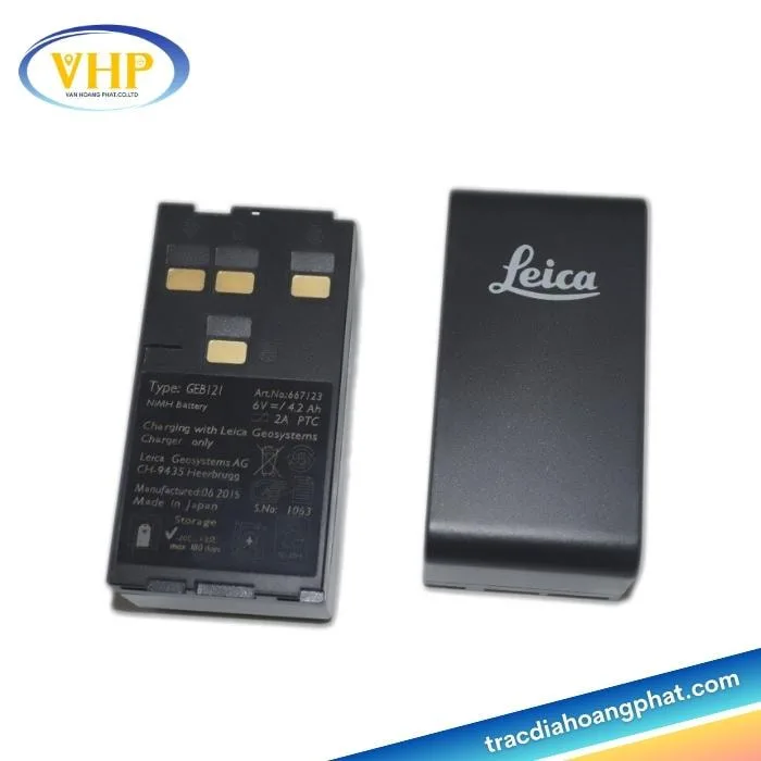 Pin máy toàn đạc Leica TC GEB121 – Lựa chọn tối ưu cho dòng Leica TCseries