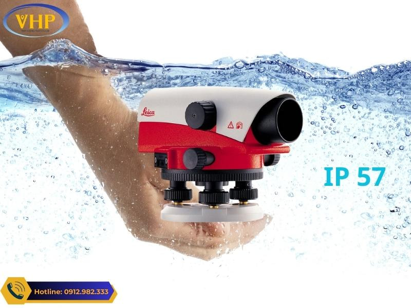 Tiêu chuẩn chống nước cực cao với IP 57