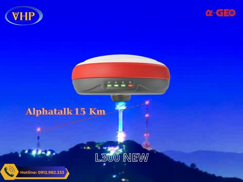 Máy GNSS RTK ALPHA GEO L300 NEW TALK 15