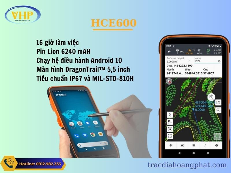 Sổ tay HCE 600 của Máy GPS RTK CHC I73+