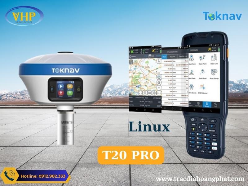 Máy GPS RTK Toknav T20 Pro Hệ Điều Hành Linux