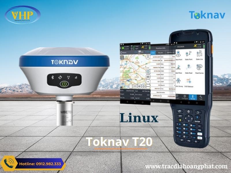 Máy GPS RTK TOKNAV T20 Và Sổ Tay Điều Khiển