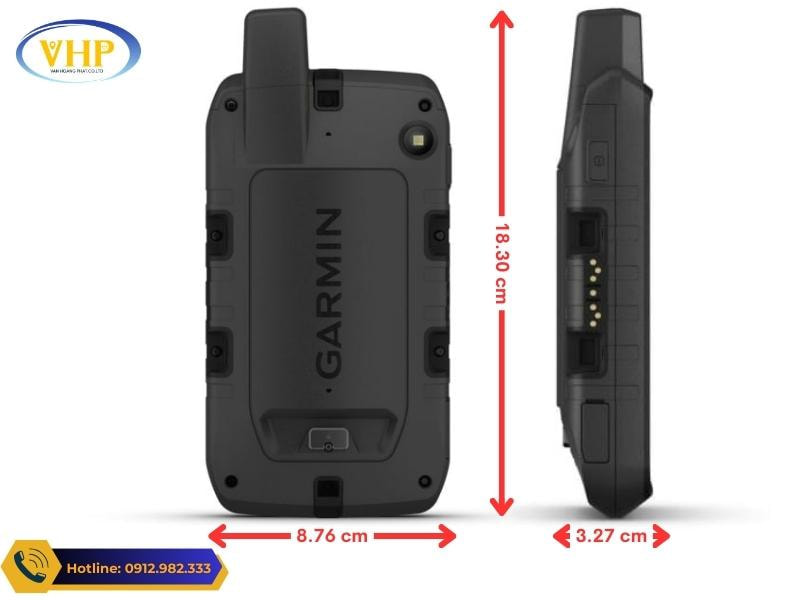 Kích thước Máy định vị cầm tay GPS Garmin MONTANA 700