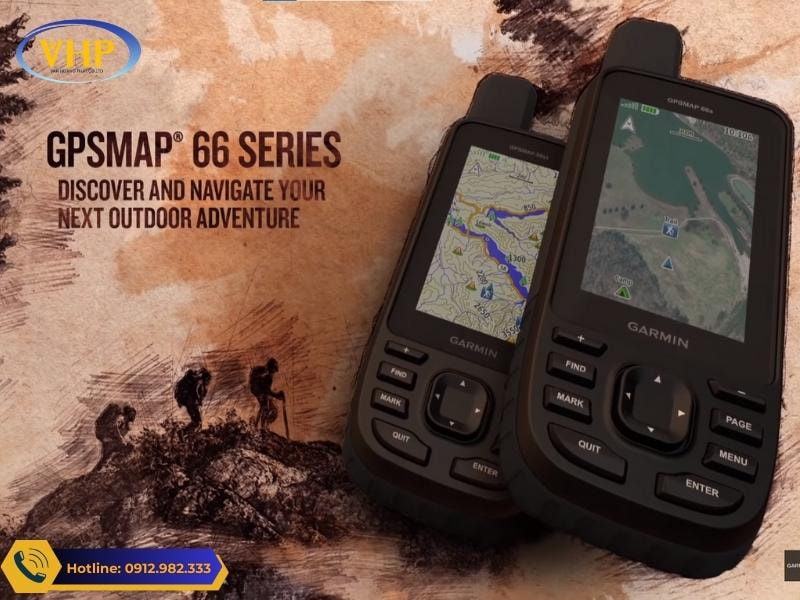 Sự nổi bật của máy định vị garmin GPSMAP 66s