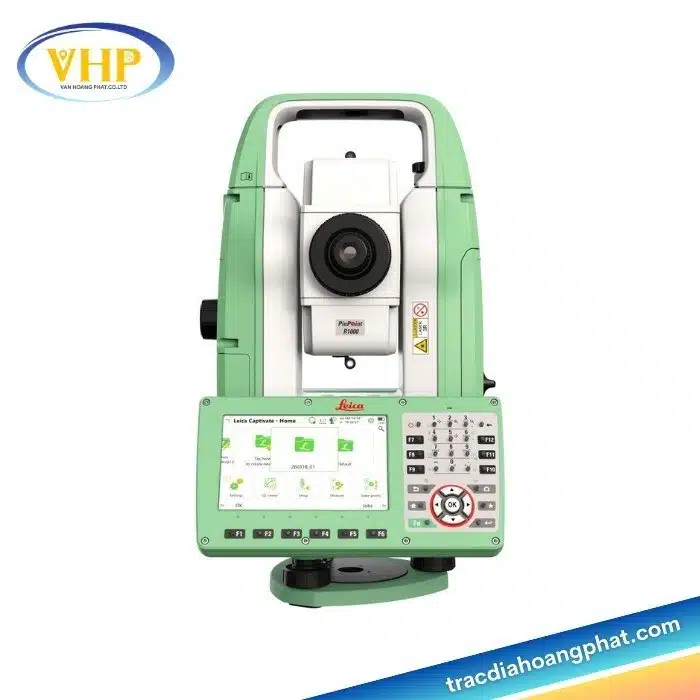 Máy toàn đạc điện tử Leica TS10: Đỉnh Cao Chất Lượng, Đột Phá Công Nghệ Cùng “Captivate”