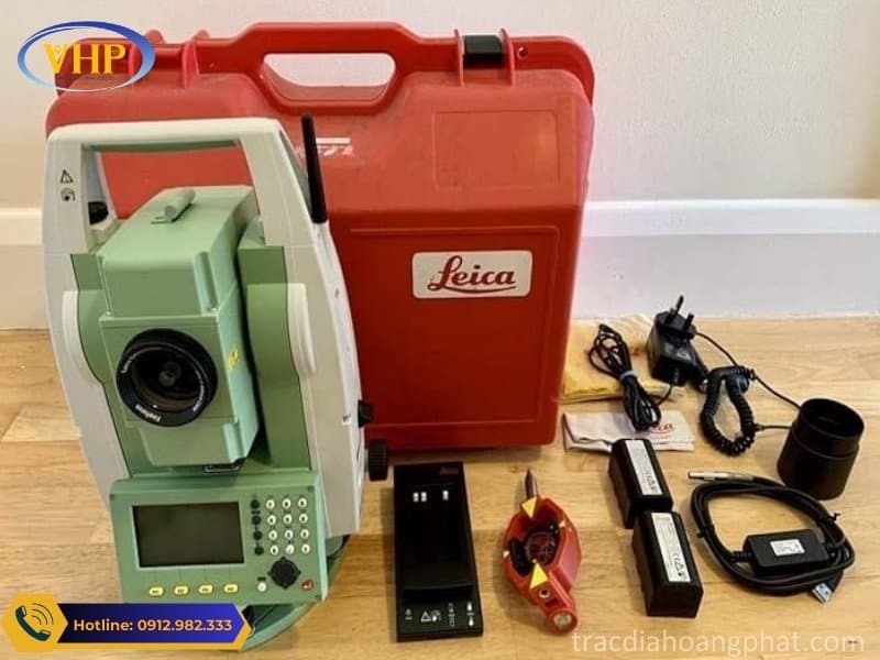 Bộ máy toàn đạc Leica TS02 và TS02 Plus