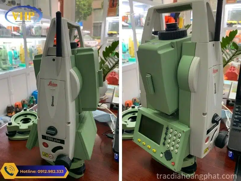 Máy Leica TS06 Plus được tích hợp đầy đủ mọi tính năng ưu việt
