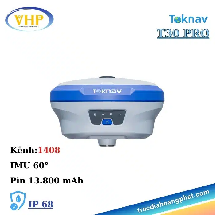 Máy GPS RTK Toknav T30Pro: Đỉnh Cao Công Nghệ Đo Đạc Bằng Camera Kép