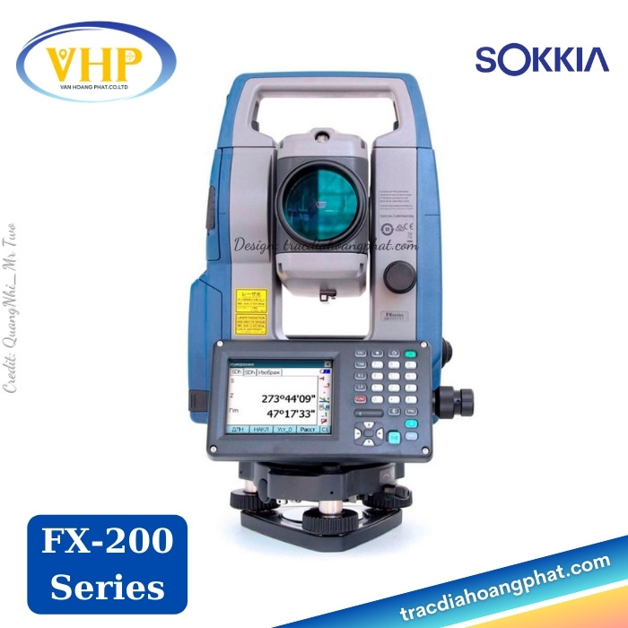 Máy Toàn Đạc Điện Tử Sokkia FX-200 Series – Lựa Chọn Hàng Đầu Cho Đo Đạc Chính Xác