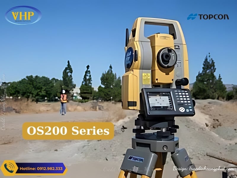 Máy toàn đạc điện tử Topcon OS-200 series (OS-201;OS-202) HIện đại, chính xác cao