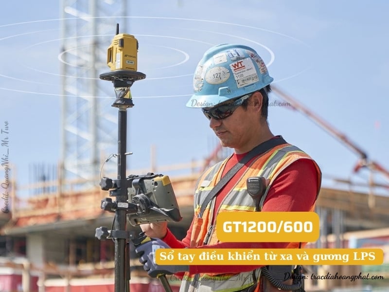 Sổ tay và gương chuyen dụng của Máy toàn đạc tự động Topcon GT1200/600