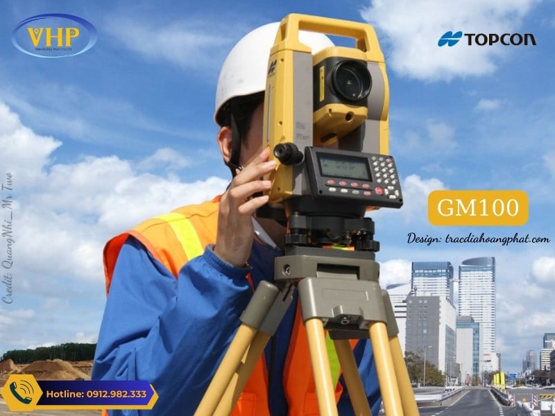 Ứng dụng của Máy toàn đạc điện tử Topcon GM-100 Series