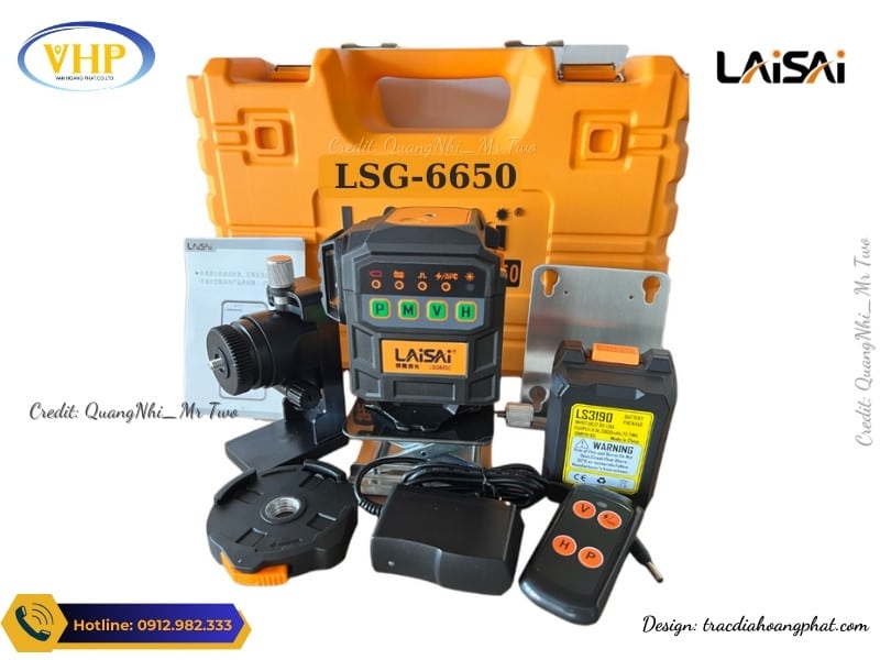 Bộ Máy cân bằng laser Laisai LSG6650