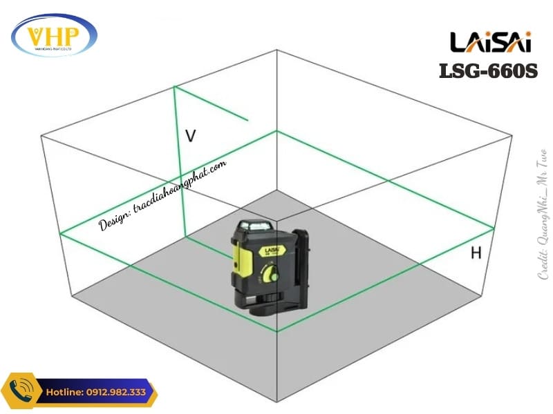 Đặc điểm của Máy cân bằng laser Laisai LSG660S