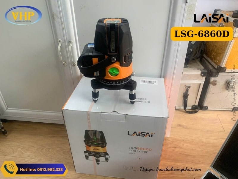 Máy cân bằng laser Laisai LSG-6860D hàng chính hãng