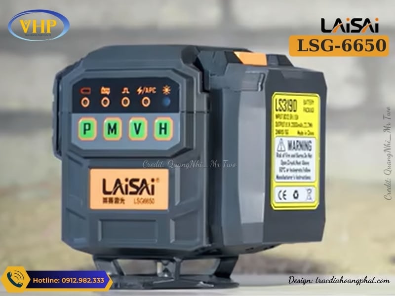 Máy cân bằng laser Laisai LSG6650 bền đẹp