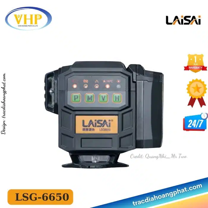 Máy Cân Bằng Laser 12 Tia Xanh Laisai LSG-6650: Giải Pháp Hoàn Hảo Cho Mọi Công Trình