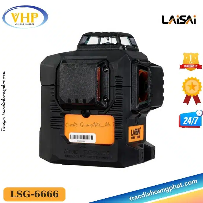 Máy Cân Bằng Laser Laisai LSG6666 – Giải Pháp Đo Đạc Chính Xác Cho Mọi Công Trình