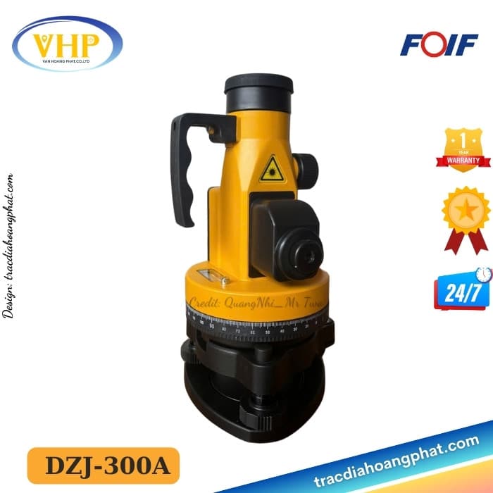 Máy Chiếu Đứng FOIF DZJ-300A: Giải Pháp Hiệu Quả Cho Thi Công Nhà Cao Tầng