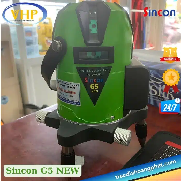 Máy Cân Bằng Laser Sincon G5 New: Đỉnh Cao Công Nghệ Tự Động