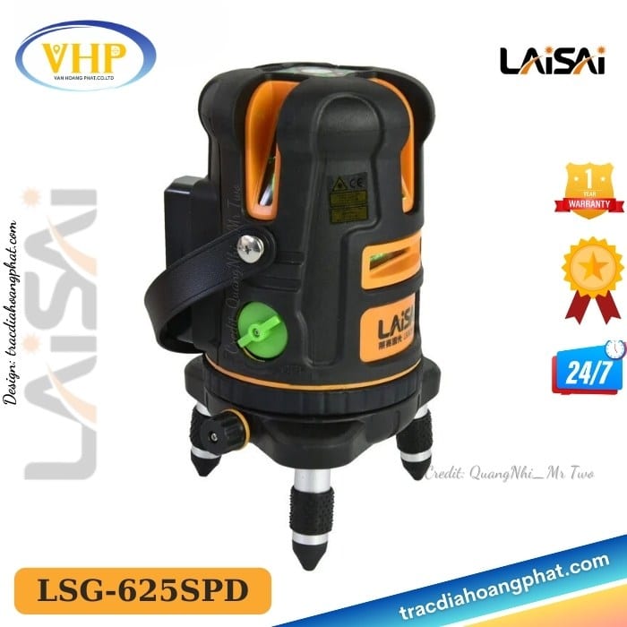 Máy Cân Bằng Laser Laisai LSG625SPD – Nhỏ Gọn, Chính Xác, Bền Bỉ