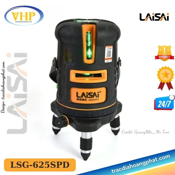 Máy Cân Bằng Laser Laisai LSG625SPD – Nhỏ Gọn, Chính Xác, Bền Bỉ