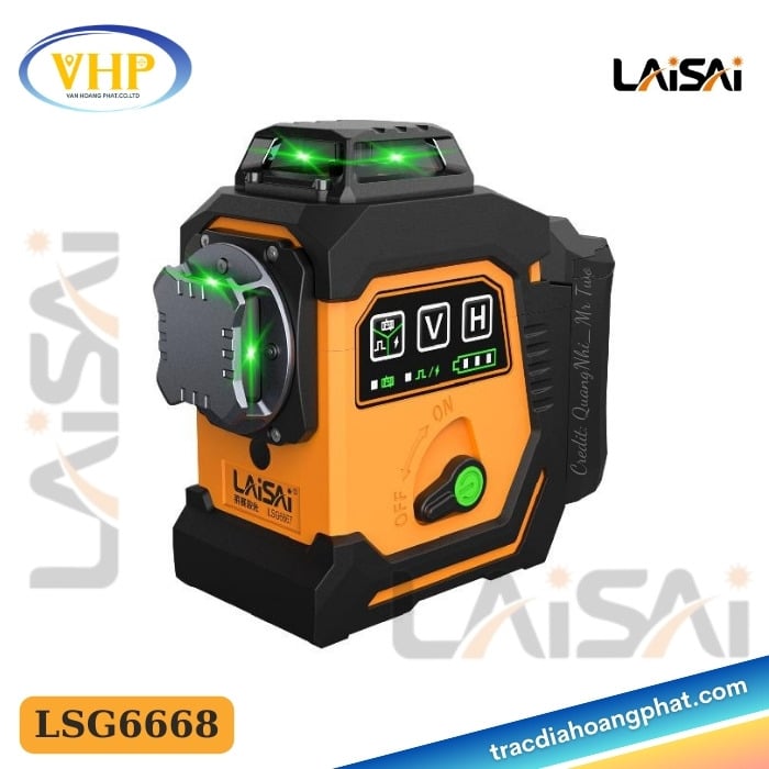 Máy Cân Bằng Laser Laisai LSG6668 – Nhỏ Gọn, Hiện Đại Và Đa Ứng Dụng