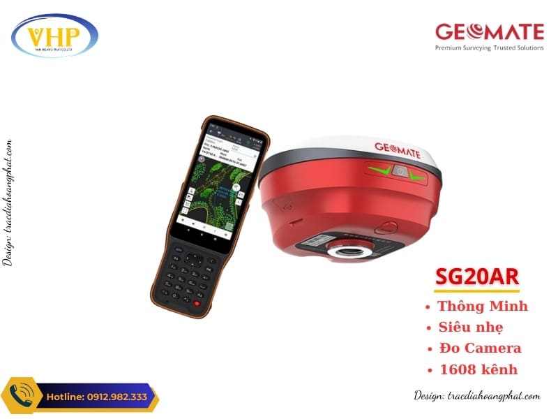 Thông số của Máy GPS RTK GeoMate SG20AR là rất ấn tượng