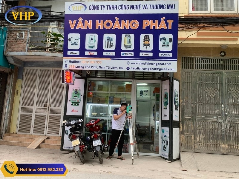 Địa chỉ trụ sở chính của Trắc Địa Hoàng Phát đơn vị chuyên sửa chữa máy GPS RTK và các dòng máy đo đạc hiện nay