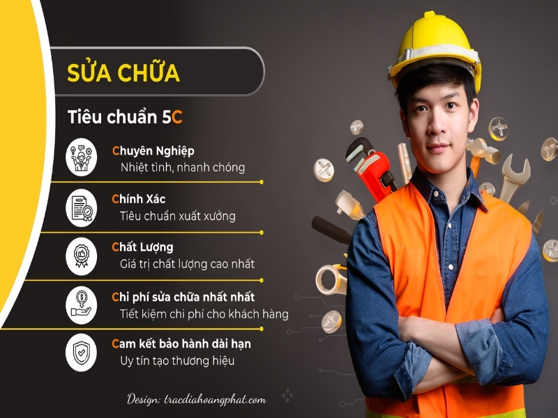 Sửa chữa theo tiêu chuẩn 5C