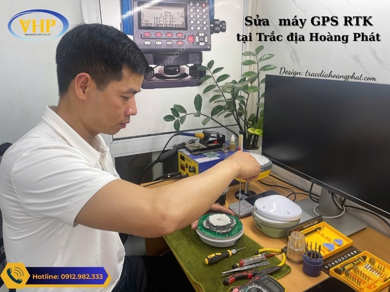 Dịch Vụ Sửa Máy GPS RTK tại Trắc địa Hoàng Phát