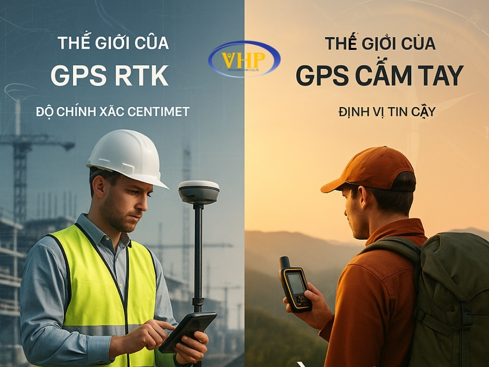 So sánh GPS RTK và GPS cầm tay? Top 10 loại máy GPS RTK và GPS tốt nhất 2025