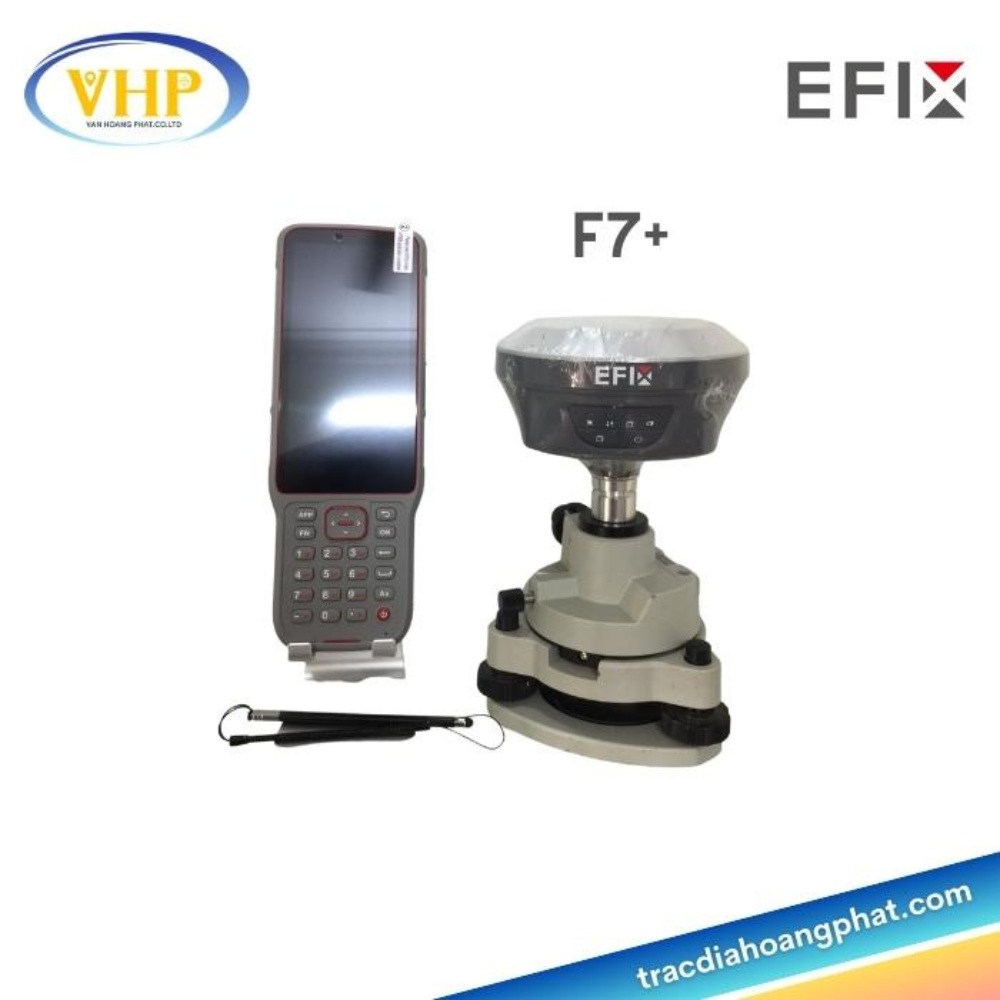 Máy GNSS RTK EFIX F 7+ có độ chính xác vượt trội