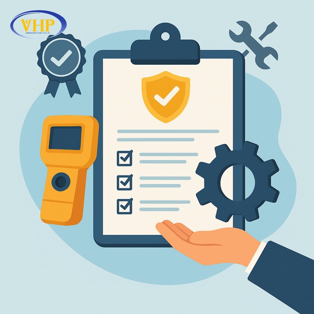 Chính sách bảo hành tại Trắc địa Hoàng Phát