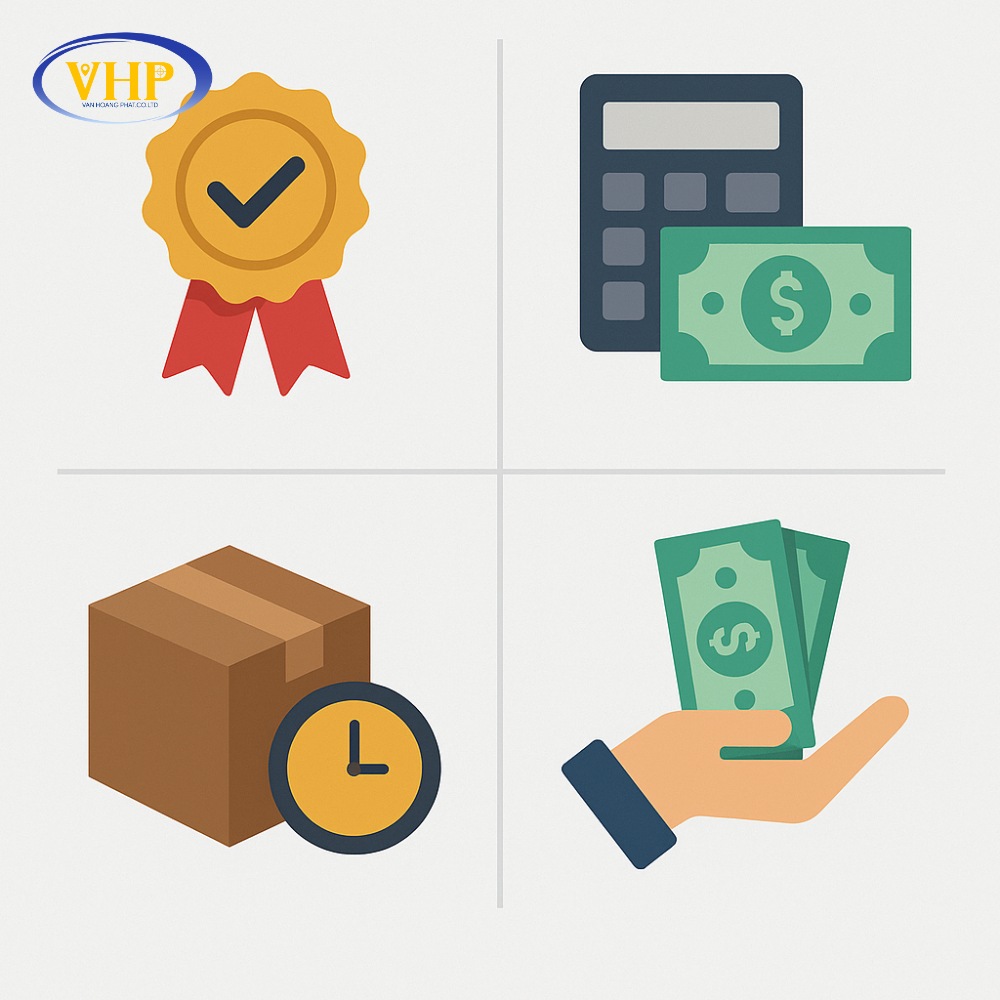 Chính sách bán hàng của Trắc Địa Hoàng Phát