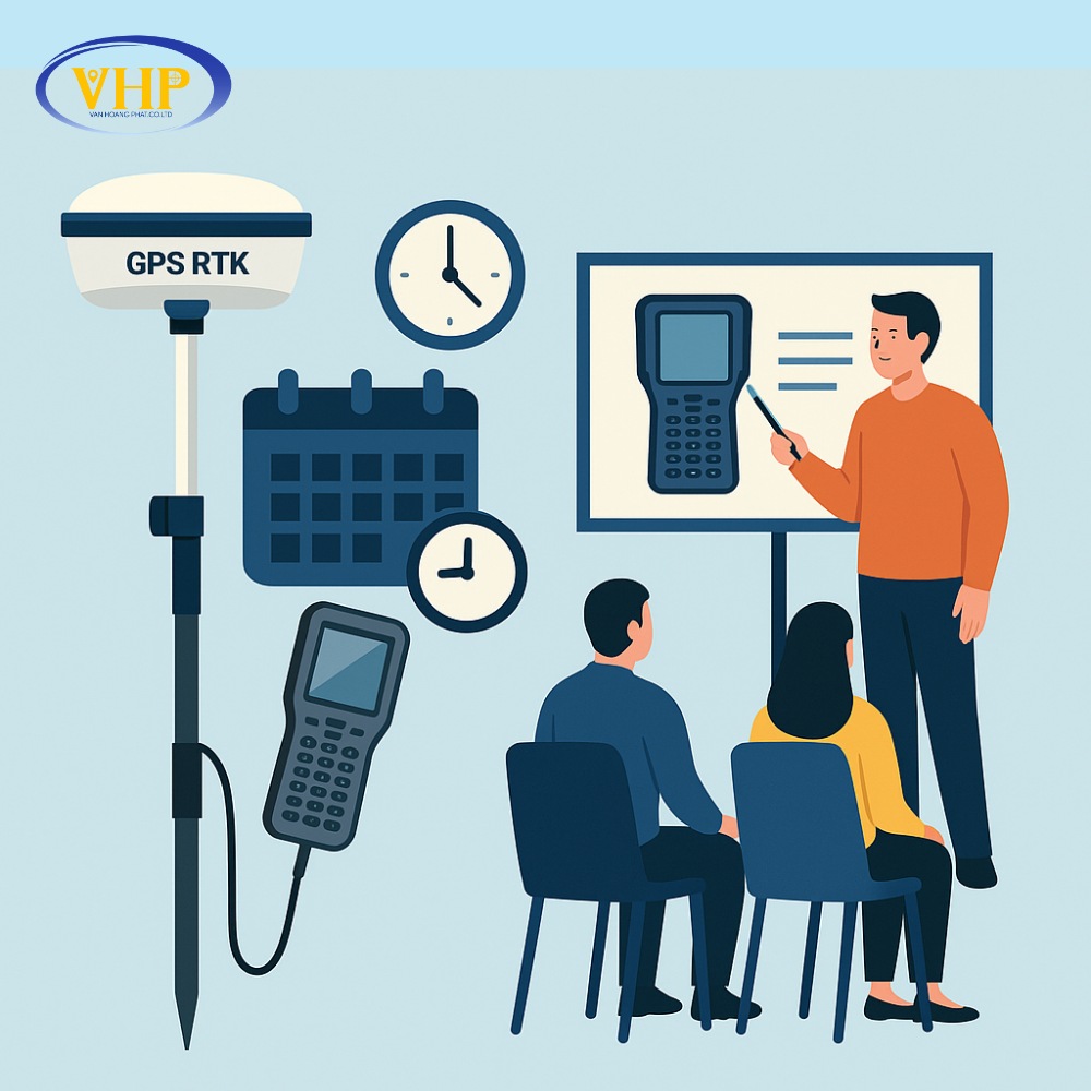 Đào tạo sử dụng máy GPS RTK