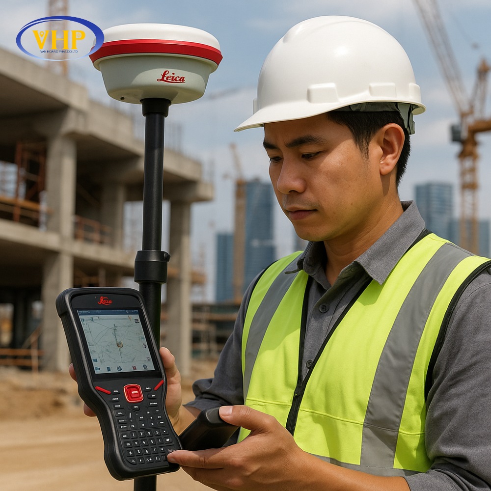 Chia sẻ dữ liệu số từ máy GPS RTK