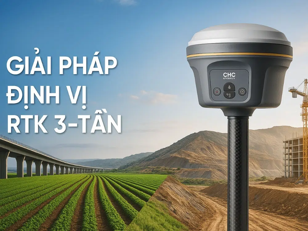 Máy RTK 3 Tần – So Sánh, Ứng Dụng & Gợi Ý Chọn Máy 2025