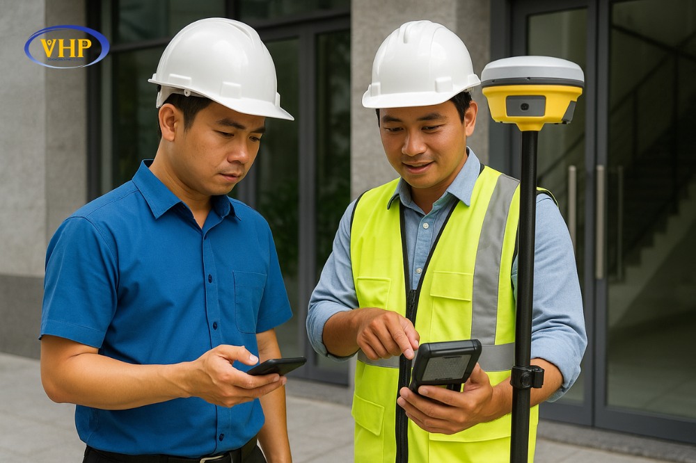 Quy trình đặt hàng máy GPS RTK