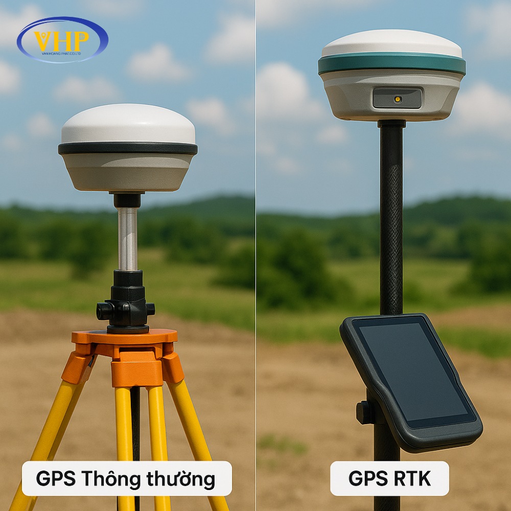 So sánh GPS RTK và GPS thông thường