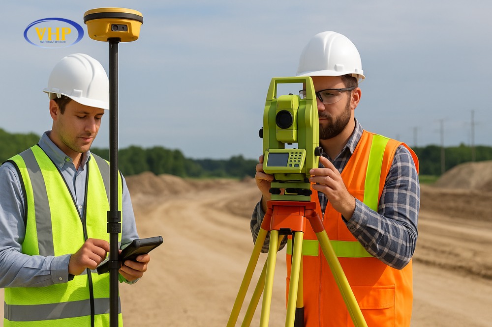 So sánh tính năng của RTK GPS và Total Station