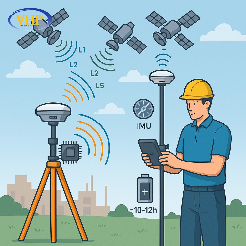 Lợi ích của công nghệ RTK 3 tần