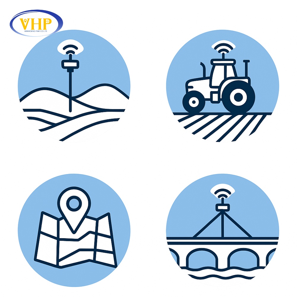 Vai trò của máy RTK GPS trong trắc địa và khảo sát