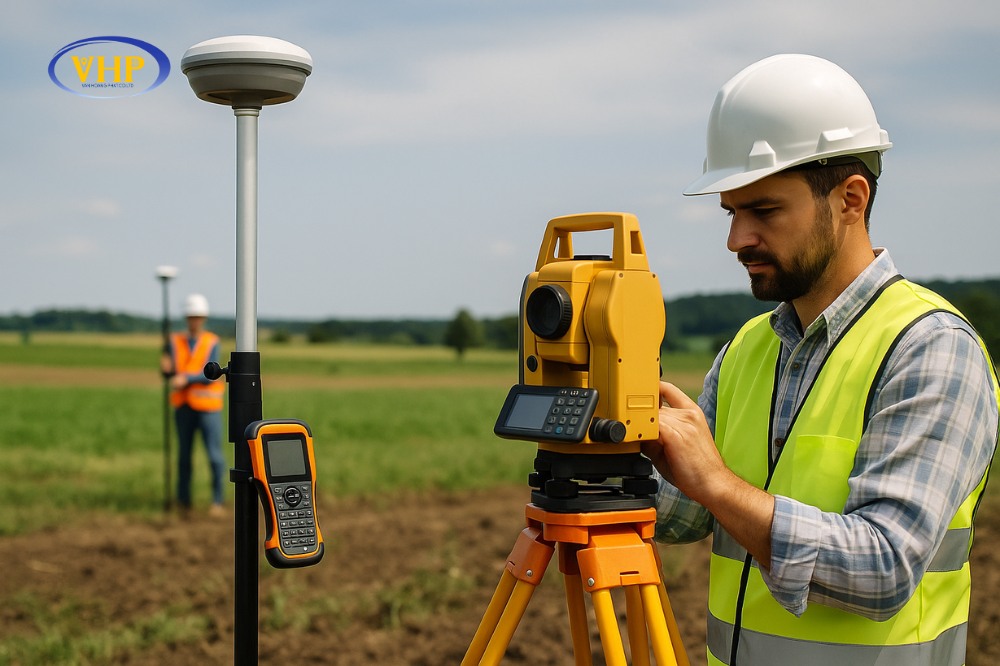 Vai trò của RTK GPS và Total Station trong trắc địa