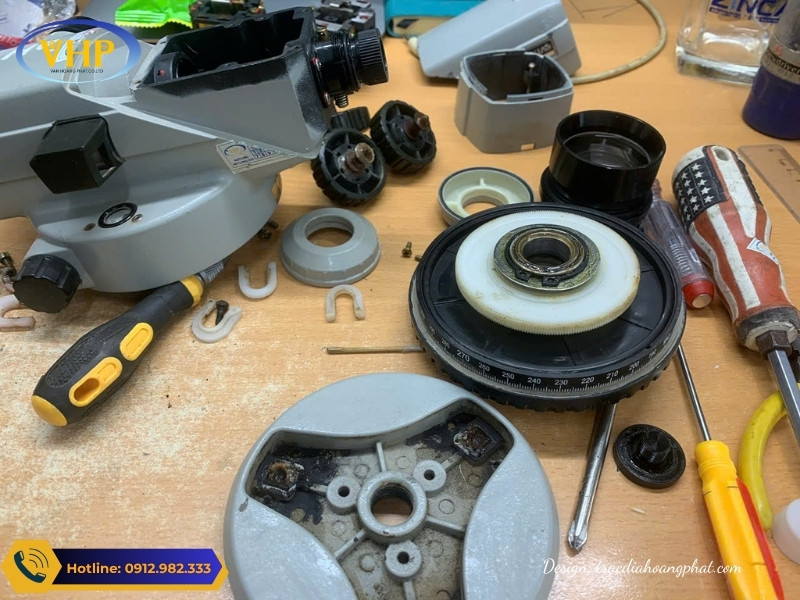 Cẩm nang xử lý máy thủy bình sau sự cố